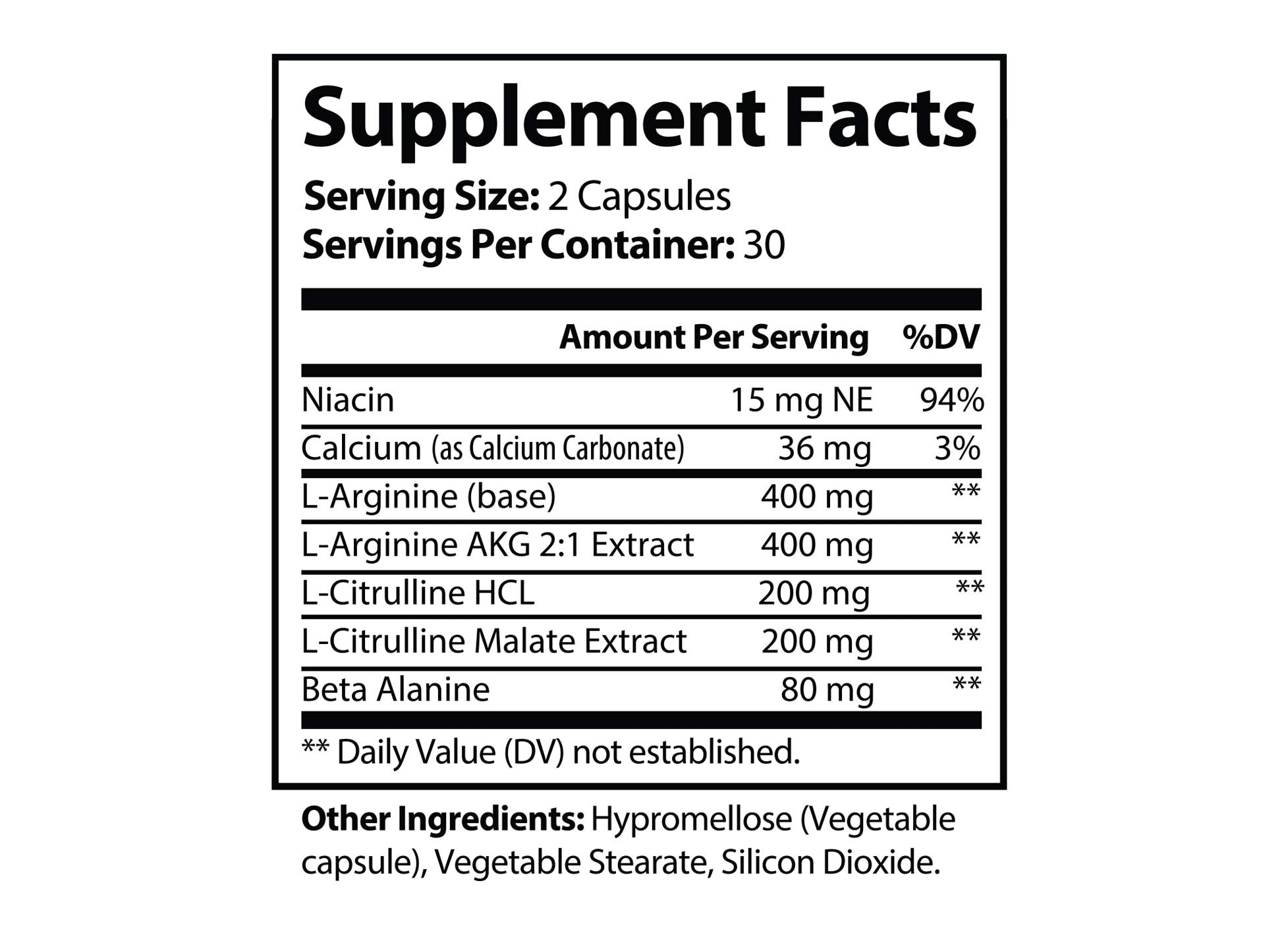 L-Arginine Pump