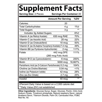 Biotin Chews