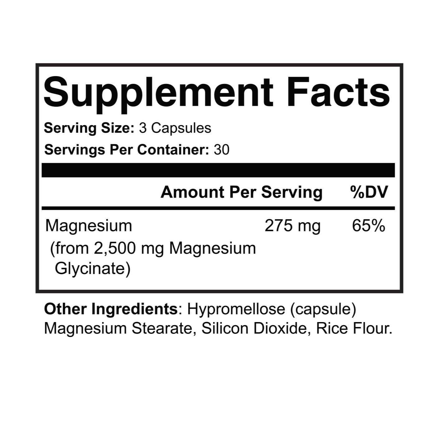 MG Glycinate
