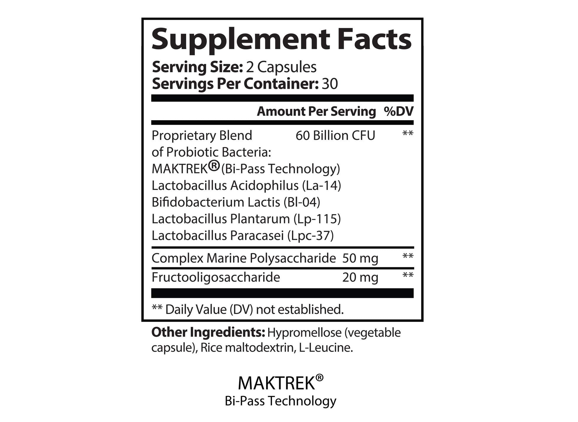 Probiotic 60 Billion